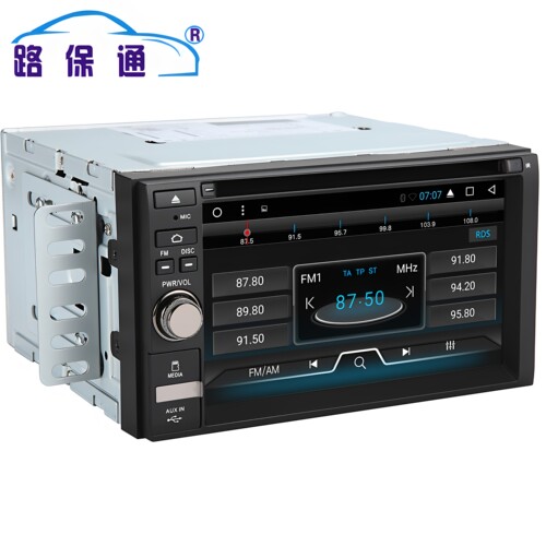 大功率通用机7寸安卓导航林肯车载dvd一体机中控大屏无线carplay - 图0