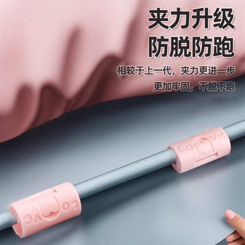 床单固定器防跑神器防滑夹子定角器家用无针床罩夹被子被单被罩扣 - 图2