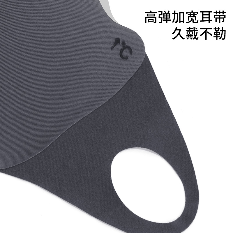 美拉德秋冬保暖口罩骑行防风御寒无痕显瘦修饰小脸型可水洗护眼角