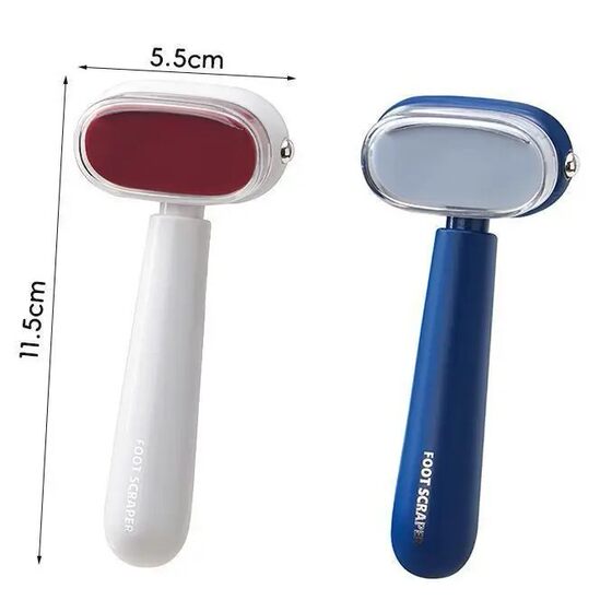Double-sided foot grinder professionally removes dead skin and scrapes heels