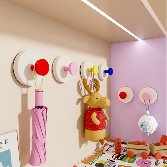 多巴胺吸盘挂钩浴室门后挂衣架卫生间挂毛巾厨房强力承重无痕粘贴