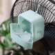 Fan cooling artifact, humidification and cooling, fast cooling