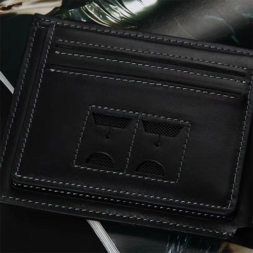 Кожаный короткий бумажник, кошелек, трендовая сумка