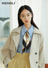 шарф 万事利2022年新款100%桑蚕丝真丝丝巾女双面大方巾中方巾夏季丝巾