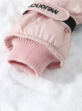 冬季新款卡通加厚保暖滑雪手套