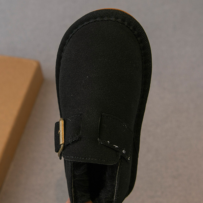 儿童大棉鞋2025冬季新款男童鞋子女童加绒加厚保暖豆豆鞋皮鞋冬鞋,淘宝优惠券,粉丝福利购,淘宝优惠卷