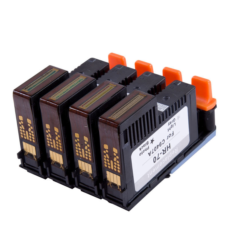 hp70打印头惠普绘图仪喷头 色给丽墨盒