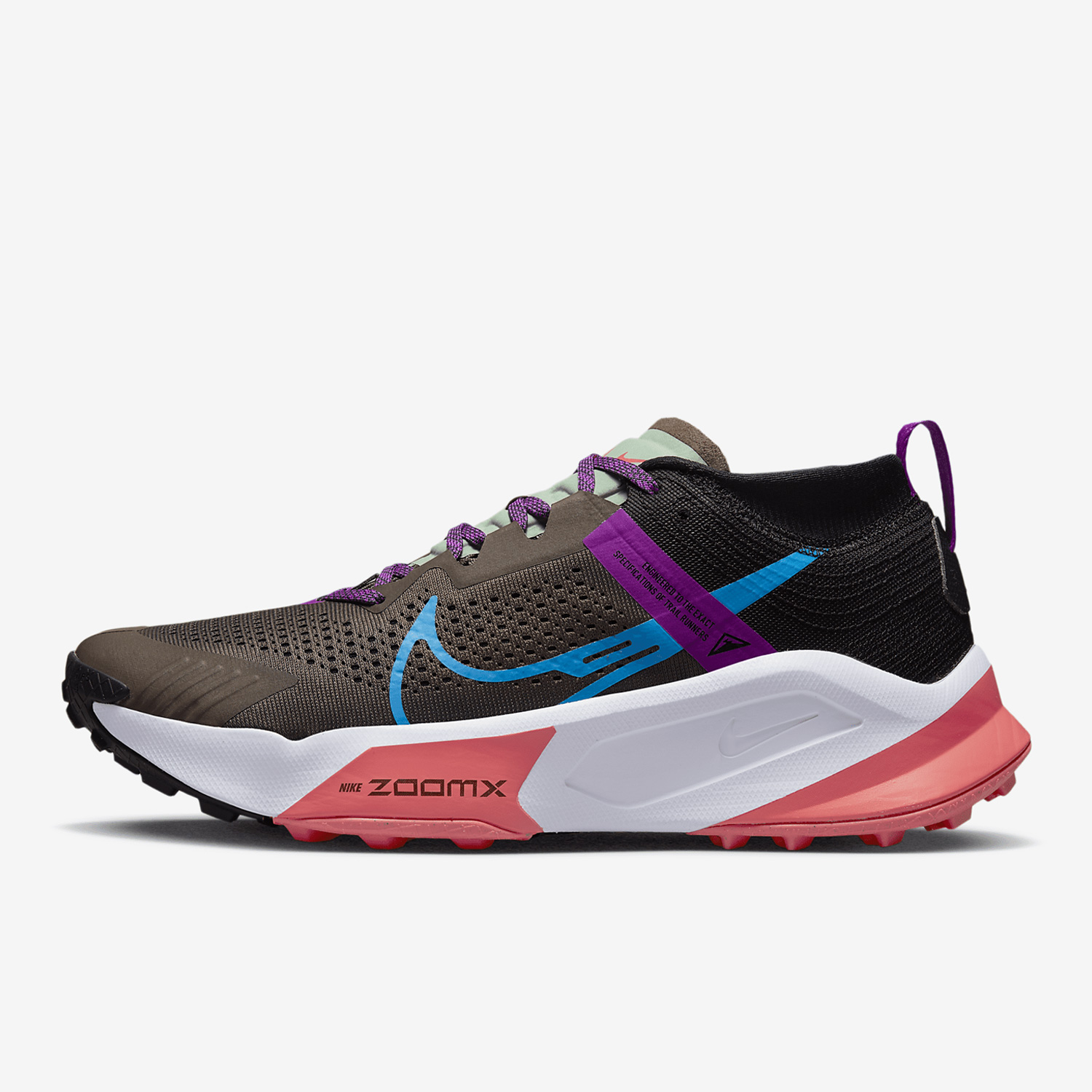 Nike/耐克正品ZoomX Zegama Trail男子低帮跑步鞋DH0623-002 - 图0