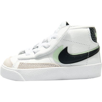 Nike/耐克正品BLAZER MID男女小童高帮开拓者休闲板鞋DD1849-100-图3