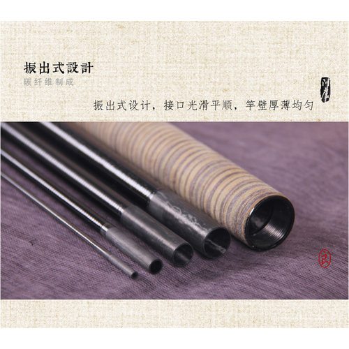 阿卢专卖店 长弓 3号3.5号鱼竿碳素钓杆台钓竿冬季水库垂钓大鲫鱼 - 图2