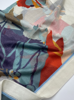 新品小众设计师春夏季薄款围巾