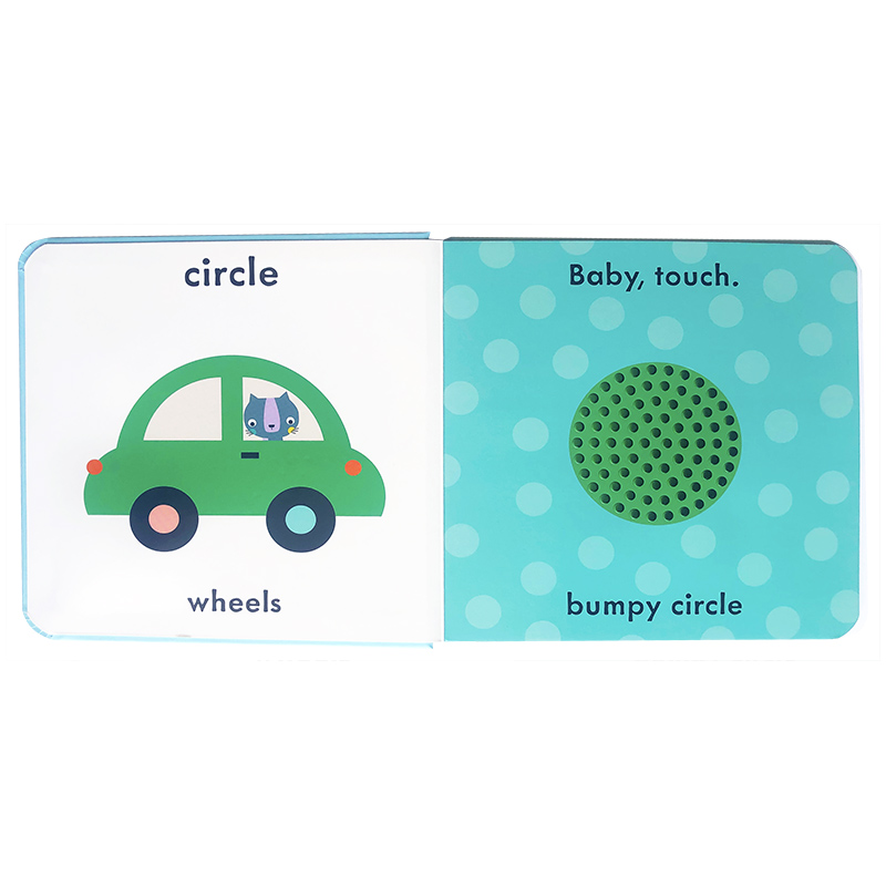 英文原版Baby Touch 触摸书4本 Baby Touch: Colours/Numbers/Shapes/Words 颜色/数字/形状/单词认知启蒙 可搭rainbow playbook - 图2