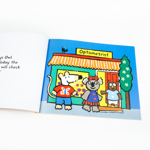 英文原版绘本Maisy Goes to the Eye Doctor: A Maisy First Experience Book 小鼠波波看眼科 生活初体验 启蒙认知4-8岁 - 图2