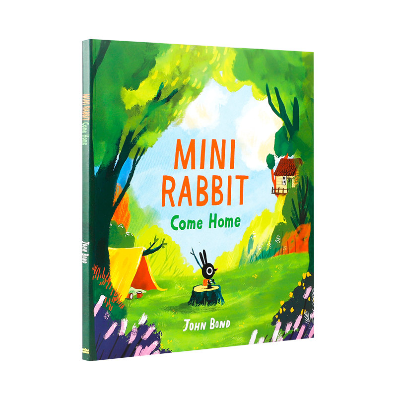 英文原版绘本 迷你兔Mini Rabbit — MINI RABBIT COME HOME迷你兔回家了 低幼儿童英语启蒙绘本 宝宝睡前童话寓言故事书 平装