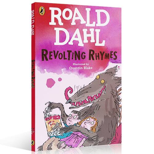 罗尔德达尔系列：恶心的童谣 Revolting Rhymes Roald Dahl小说英文原版儿童文学 童谣合集 动画短片小说 幽默搞笑 8-12岁 - 图3