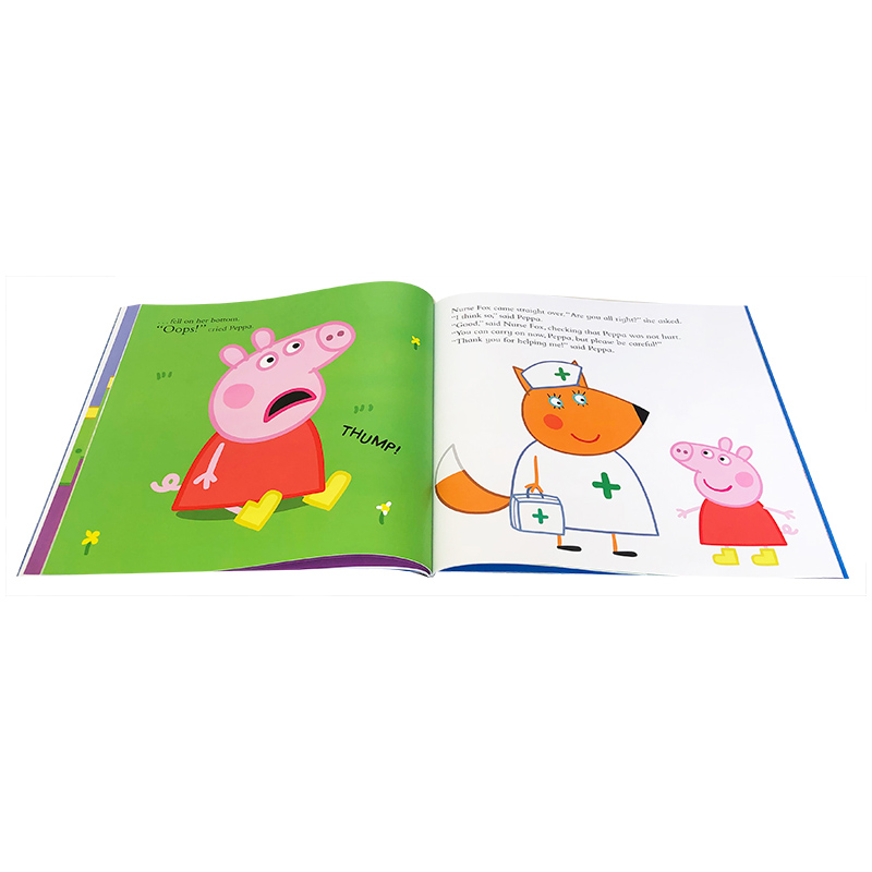 英文原版进口书Peppa Pig: Peppa Loves Doctors and Nurses小猪佩奇:小猪佩奇爱医生和护士粉红猪小妹系列儿童故事书平装绘本 - 图0