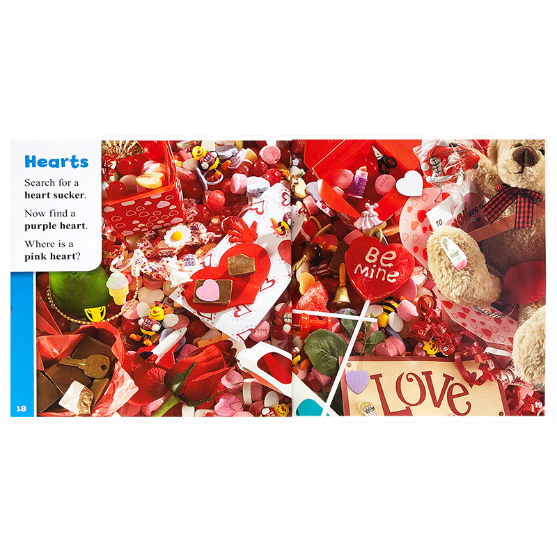 数字 颜色 形状 字母 启蒙认知绘本4册TONS OF NUMBERS/COLORS AND PATTERNS/  SHAPES/LOADS OF LETTERS 英文原版儿童图画书 - 图2