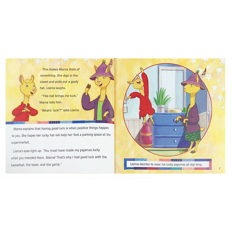 英文原版Llama Llama and the Lucky Pajamas 羊驼拉玛和幸运睡衣 儿童启蒙睡前晚安故事书籍亲子早教育儿读物