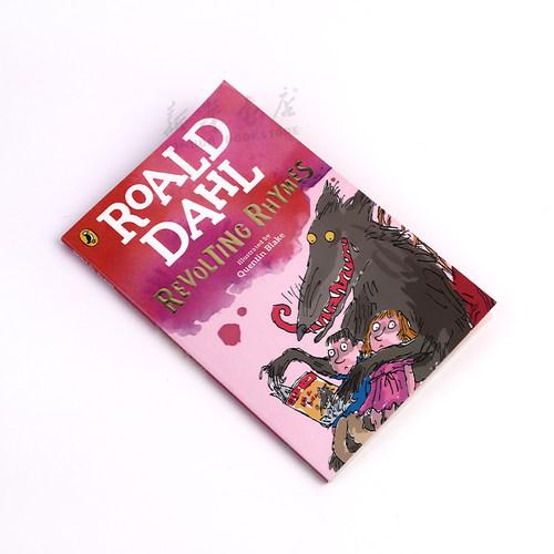 罗尔德达尔系列：恶心的童谣 Revolting Rhymes Roald Dahl小说英文原版儿童文学 童谣合集 动画短片小说 幽默搞笑 8-12岁 - 图0