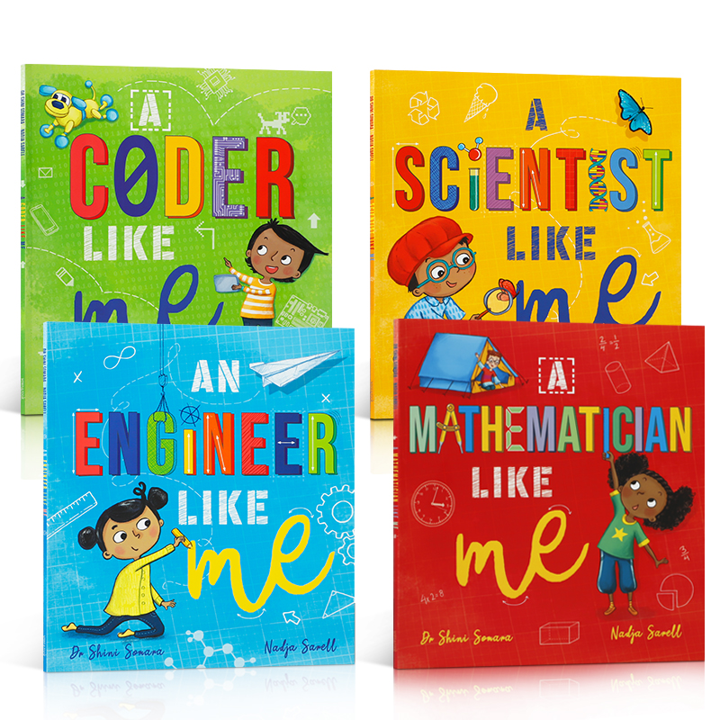 英文原版 Scientists Like Me 小小科学家 激发孩子对科学的热爱！ Hachette UK 8-12岁青少年儿童 兴趣培养绘本平装 - 图3