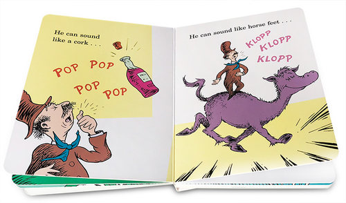 送音频英文原版低幼适龄版Mr. Brown Can Moo! Can You?布朗先生可以嚒嚒叫! 你行么Dr.Seuss's Book of Wonderful Noises - 图1