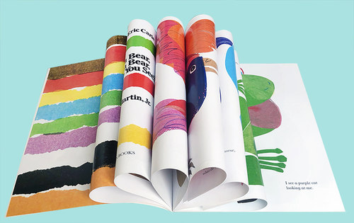 英版送音频英文原版Eric Carle棕色的熊Brown Bear What Do You See？平装儿童英语绘本张湘君推荐廖彩杏书单第25本 - 图0