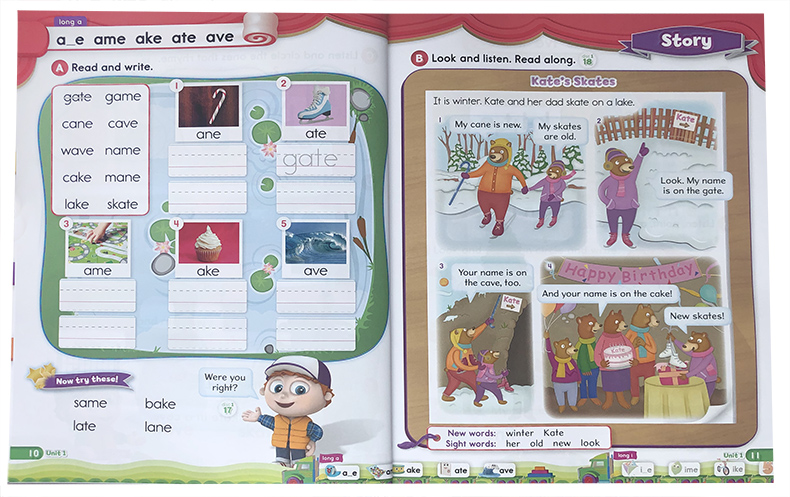 配APP新版OPW牛津自然拼读教材10册Oxford Phonics World世界英国小学字母发音电子书牛津树阅读树英语分级绘本oxfordphonicsworld