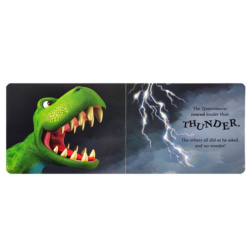 英文原版The World of Dinosaur Roar恐龙咆哮The Tyrannosaurus rex霸王龙腔骨龙棘龙剑龙三角龙窃蛋龙恐龙科普知识认知绘本