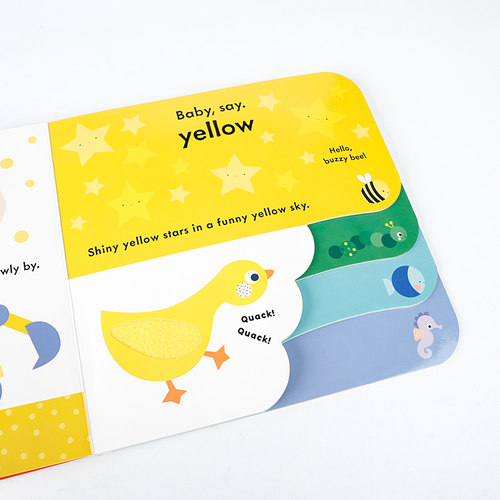 英文原版绘本Rainbow彩虹宝宝颜色动物认知触摸 Ladybird Baby Touch撕不烂Peekaboo躲猫猫Playbook触摸书婴儿早教babytouch - 图2