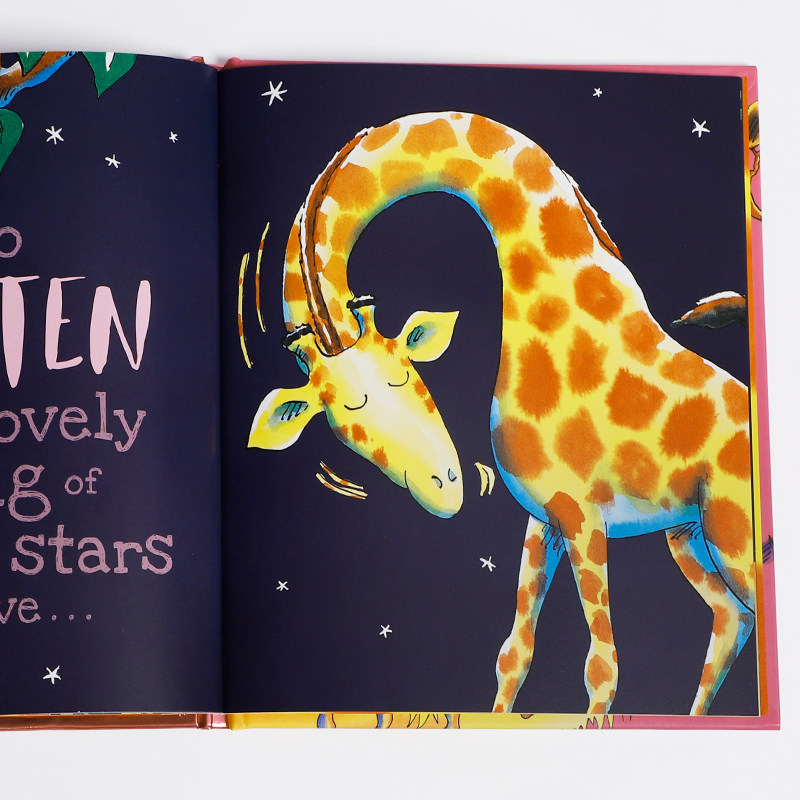 英文原版Love from Giraffes Can't Dance长颈鹿不能跳舞续集 低幼儿童英语启蒙认知图画书绘本韵文童谣磨耳朵 童书亲子早教