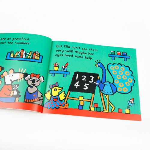 英文原版绘本Maisy Goes to the Eye Doctor: A Maisy First Experience Book 小鼠波波看眼科 生活初体验 启蒙认知4-8岁 - 图0