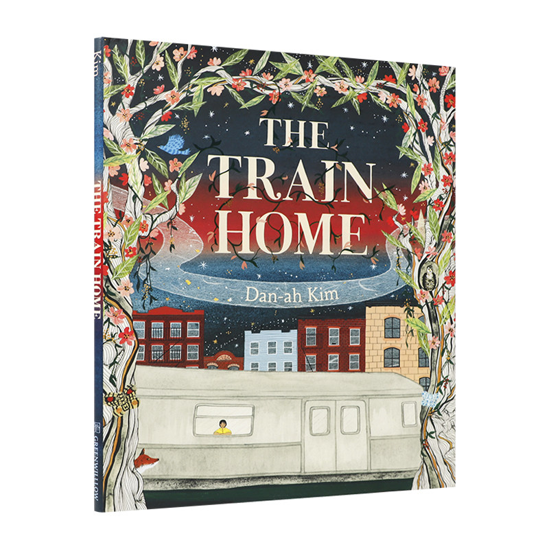 英文原版The Train Home回家的火车4-8岁儿童启蒙对创造力、家庭和家的真正意义的探索温暖动人生活体验精装艺术精美插图绘本