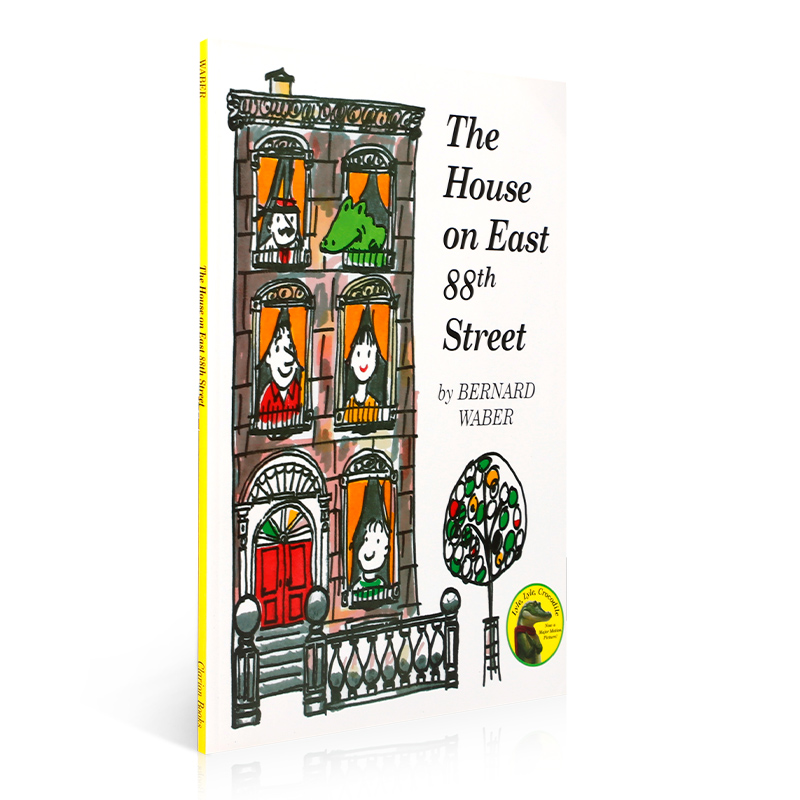 英文原版 鳄鱼莱尔 东88街的房子 The House on East 88th Street 汪培珽第五阶段推荐 4-8岁儿童宝宝启蒙益智精美绘本