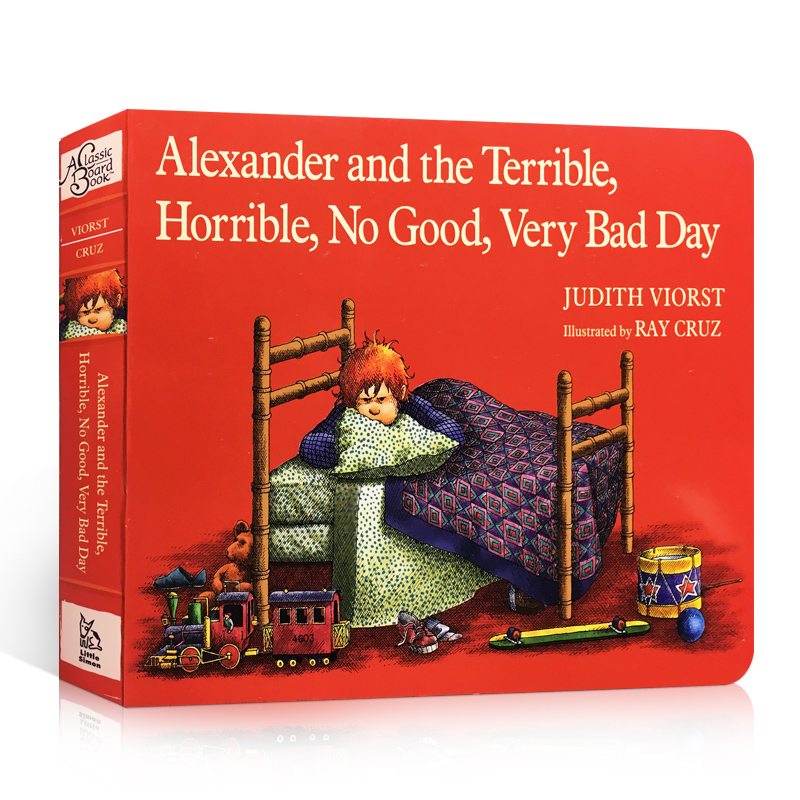 送音频英文原版Alexander and the Terrible, Horrible, No Good,Very Bad Day亚历山大和糟糕的一天情商管理汪培珽推荐第五 - 图3