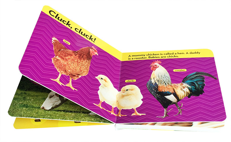 英文原版National Geographic Kids Look and Learn: Farm Animals国家地理少儿版系列幼儿童英语启蒙童书全彩版动物农场2-3-4-5岁
