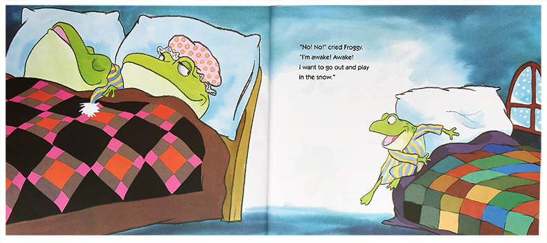送音频Froggy Gets Dressed100本书单吴敏兰绘本123平装大开小青蛙穿衣服美国百本需读低幼儿英语启蒙英文原版书籍绘本儿童