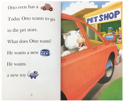 英文原版 All Aboard Rearding: Otto the Cat 启蒙3-5岁儿童认知 友情、关怀 汪培珽一阶段书单 可搭picky nicky Too Noisy - 图1