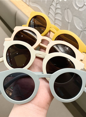 韩版搞怪可爱糖果色墨镜街拍旅游生日眼镜复古网红小红书太阳眼镜