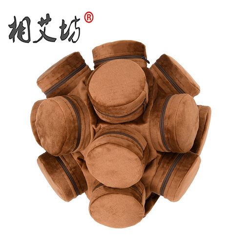 12联头部穴位艾灸帽脑部耳部百会穴无烟纯铜艾灸盒头部膝盖艾灸器 - 图2