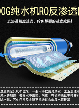 1000加仑大通量惠安特反渗透膜