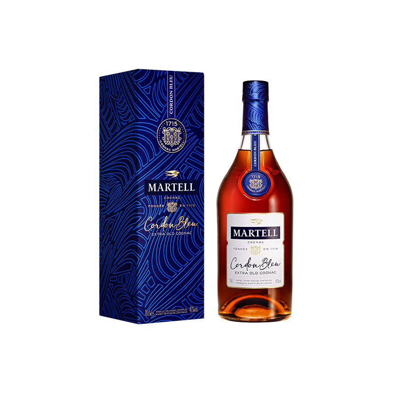 Martell马爹利蓝带700ml法国干邑白兰地XO级洋酒烈酒礼盒 - 图0