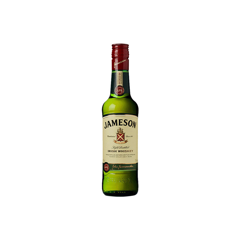 jameson尊美醇威士忌350ml臣调酒 保乐力加威士忌/Whiskey