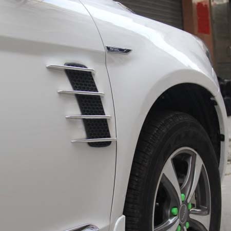 江淮瑞风S3S5S2M2M3M5鲨鱼腮出风口侧风口引擎盖装饰改装车贴包邮 - 图3