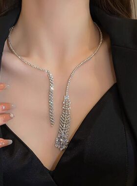 法国【设计师】Glam Dani 流苏项链高级气质锁骨链设计感 现货