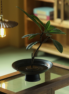 极简陶瓷花瓶摆件软装家居餐桌干花G花器新中式样板房花插装饰