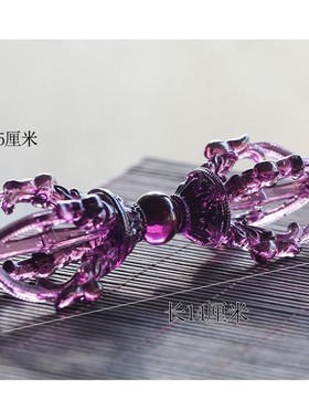 古法琉璃五股金刚杵金刚铃法器