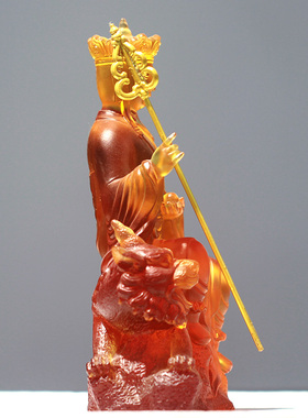 古法琉璃地藏王佛像居家