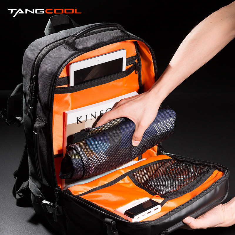 唐酷男士可扩容户外大容量登山包 唐酷双肩背包