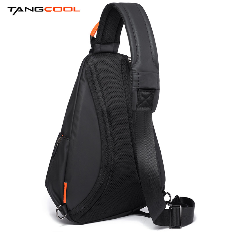 唐酷男士大容量可扩容个性单肩包 唐酷男士包袋