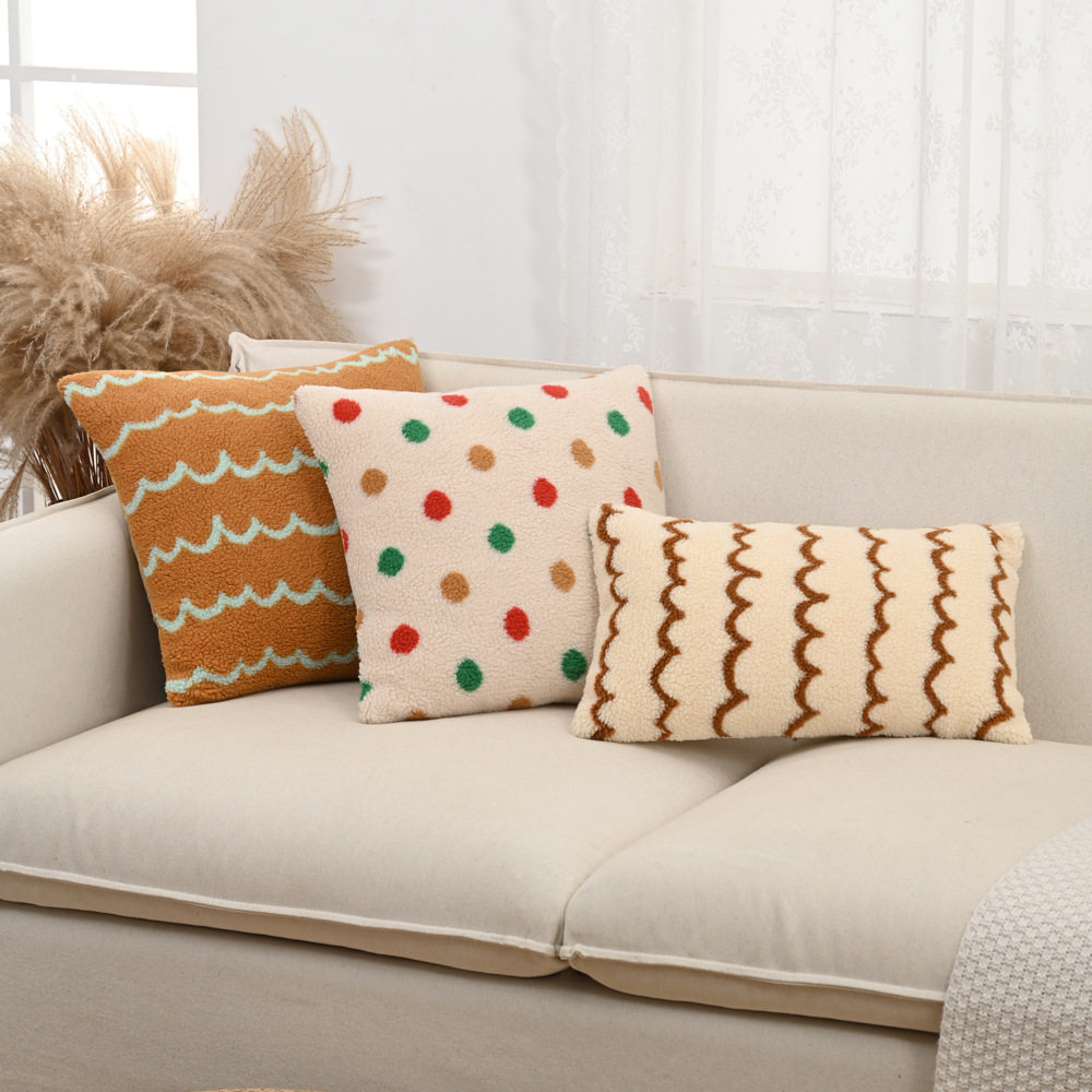 美拉德抱枕兔子中古风枕套咖啡店客厅沙发靠枕样板间民宿床头靠垫,淘宝优惠券,粉丝福利购,淘宝优惠卷